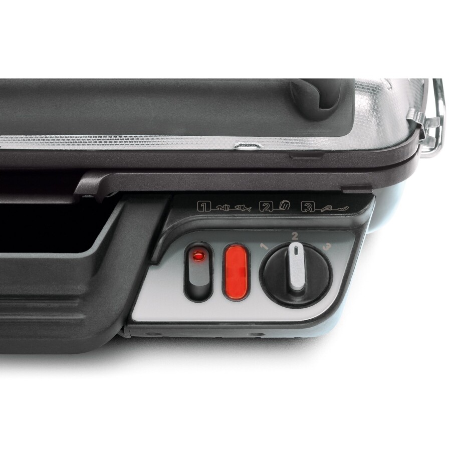 Elektrický kontaktní gril ULTRACOMPACT 600 COMFORT GC306012 2000 W, stříbrná, Tefal - main (6)