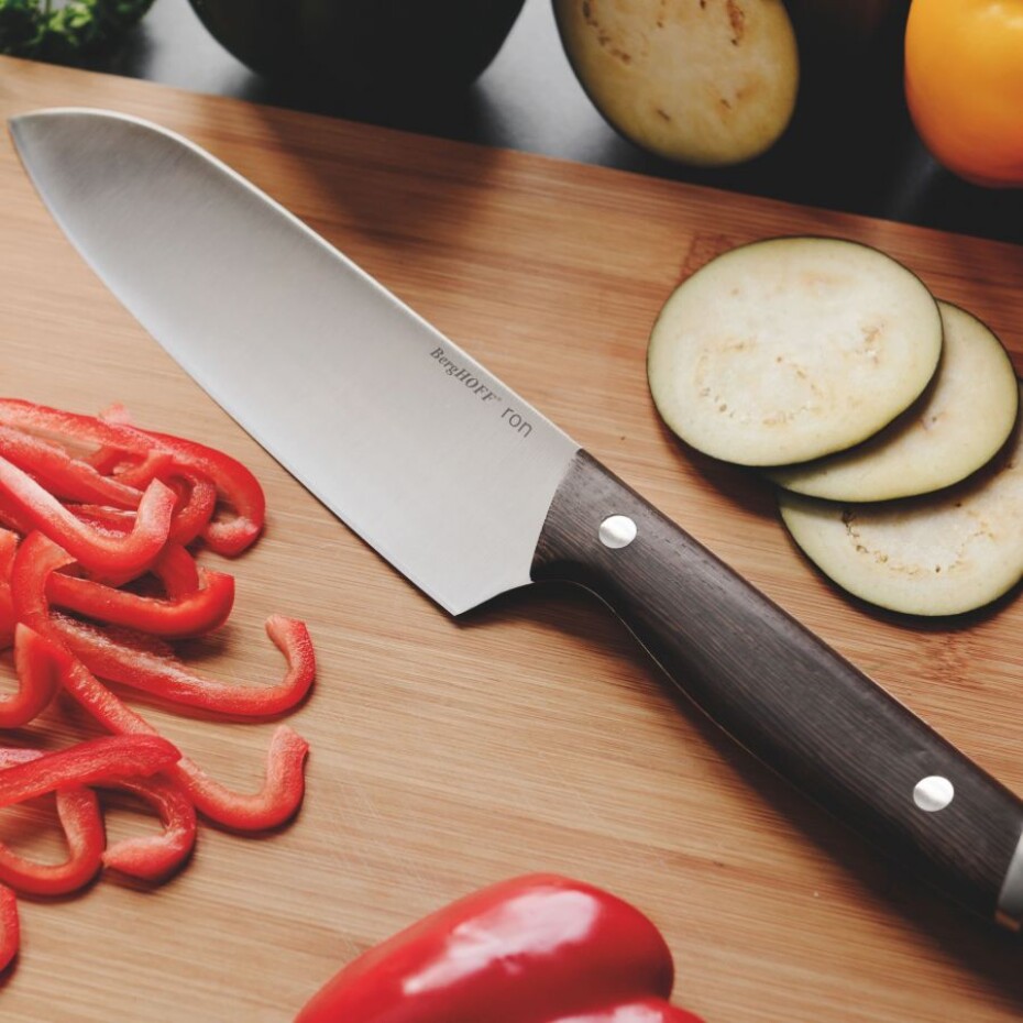 BERGHOFF Nůž Santoku nerez 17 cm RON BF-3900105 - main (1)