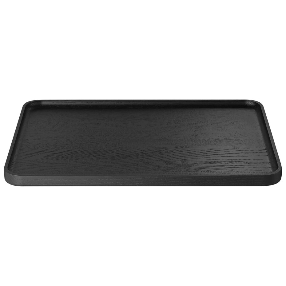 Servírovací podnos OKU 40 x 30 cm, černá, dřevo, Blomus - main (0)