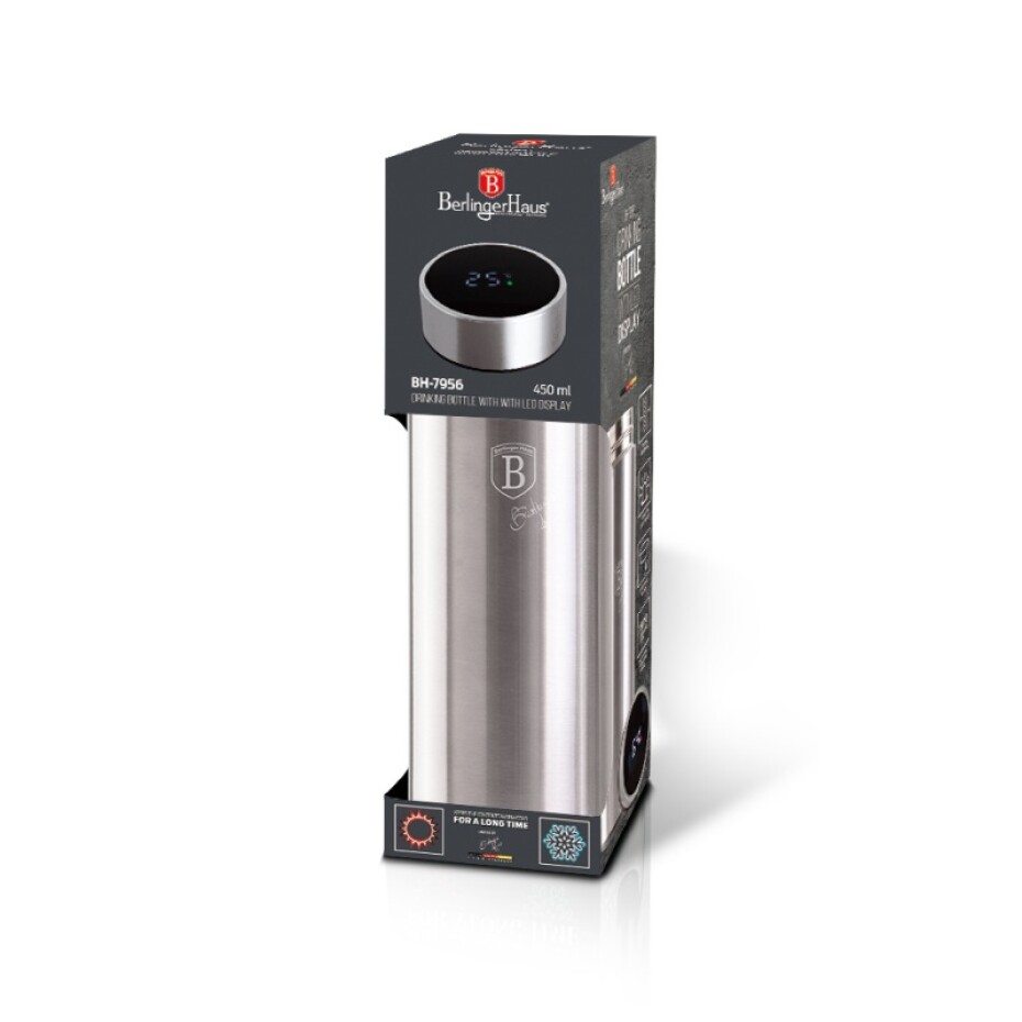 BERLINGERHAUS Termoska nerez s LED displejem 450 ml Black Silver Collection BH-7956 - main (8)