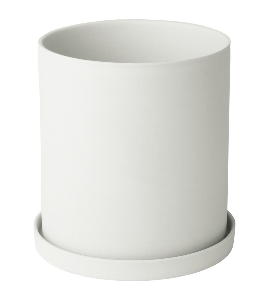 BLOMUS Květináč porcelánový bílý průměr 12,5cm nona - main (0)