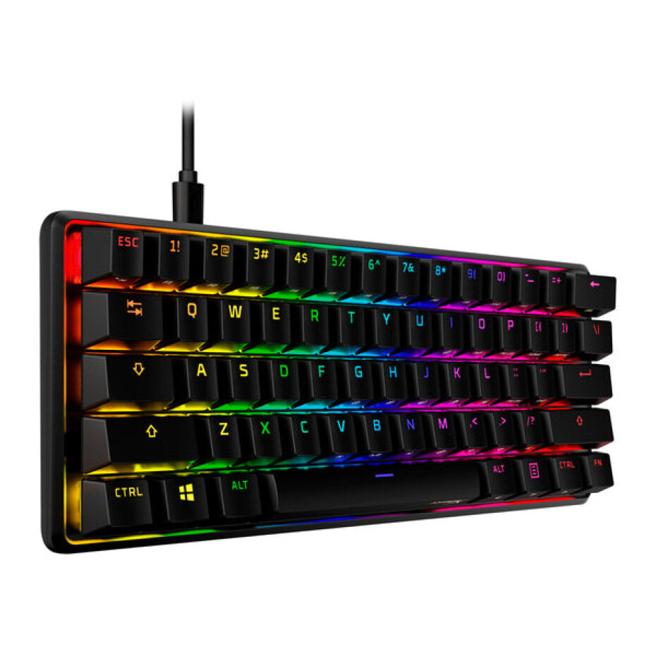 HyperX Alloy Origins 60 Aqua (US) černá - main (1)