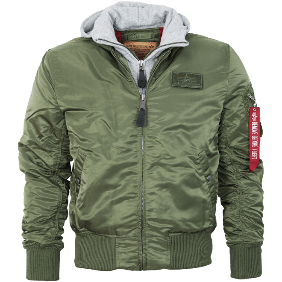 Alpha Industries Bunda  MA-1 D-Tec šalvějová XL - main (0)