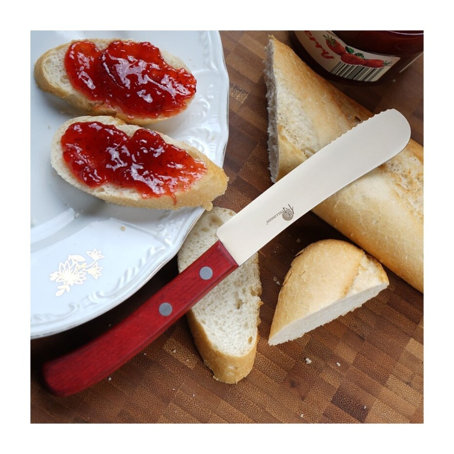Snídaňový nůž EASY 10 cm, červená, Dellinger - main (3)