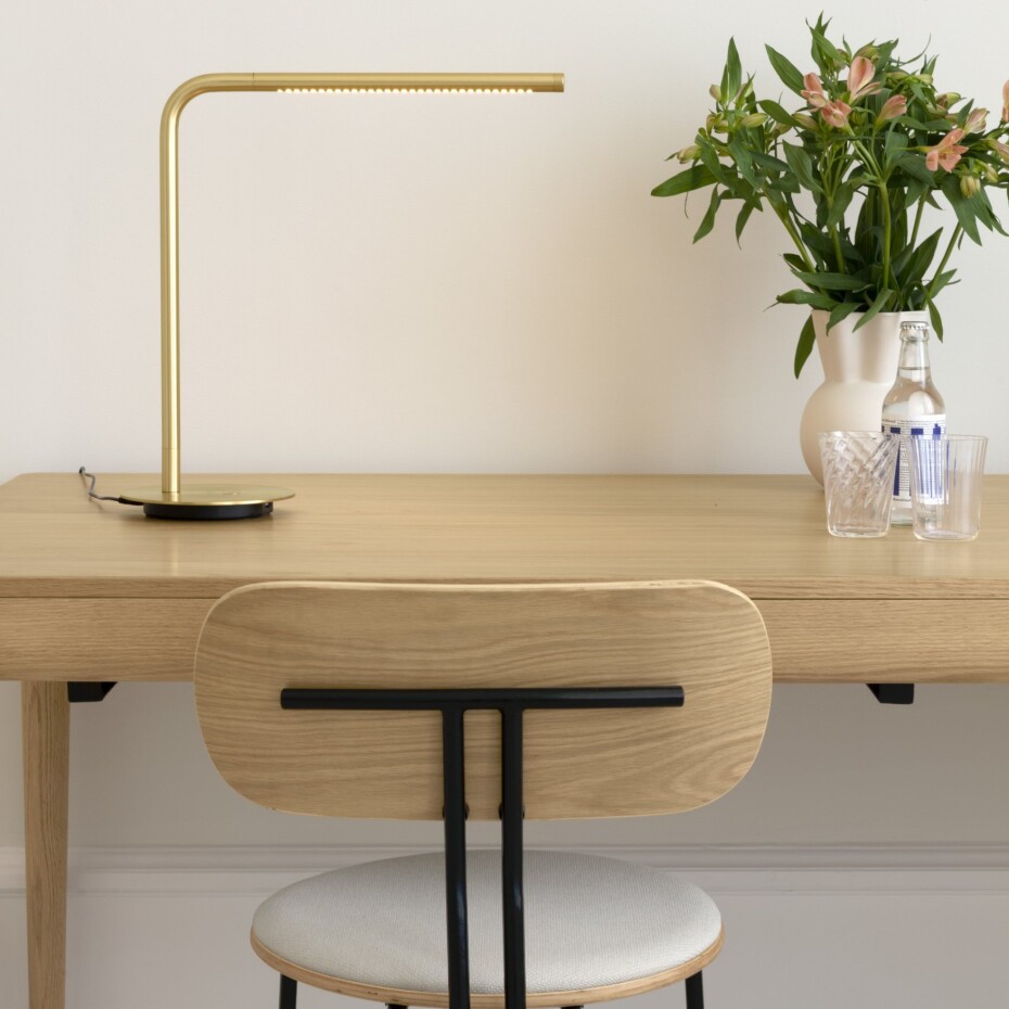 Stolní lampa OMNI 46 cm, zlatá, hliník, Umage - main (2)