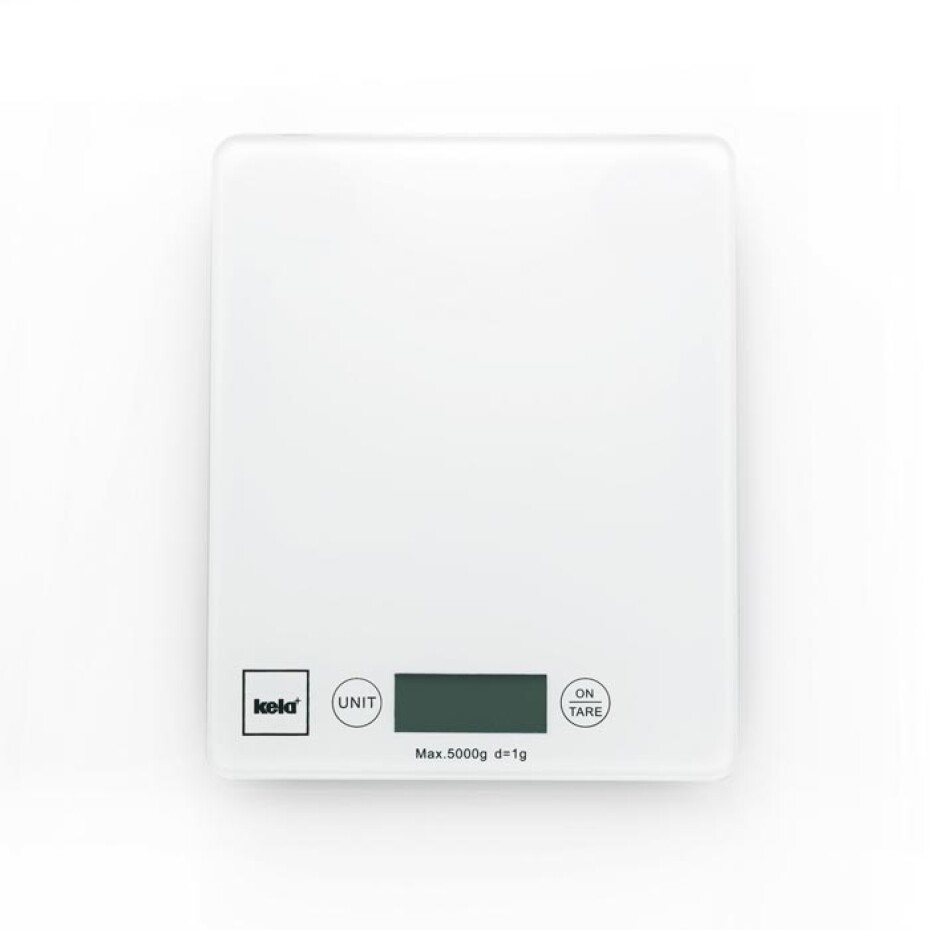 KELA Váha kuchyňská digitální 5 kg PINTA bílá KL-15740 - main (0)