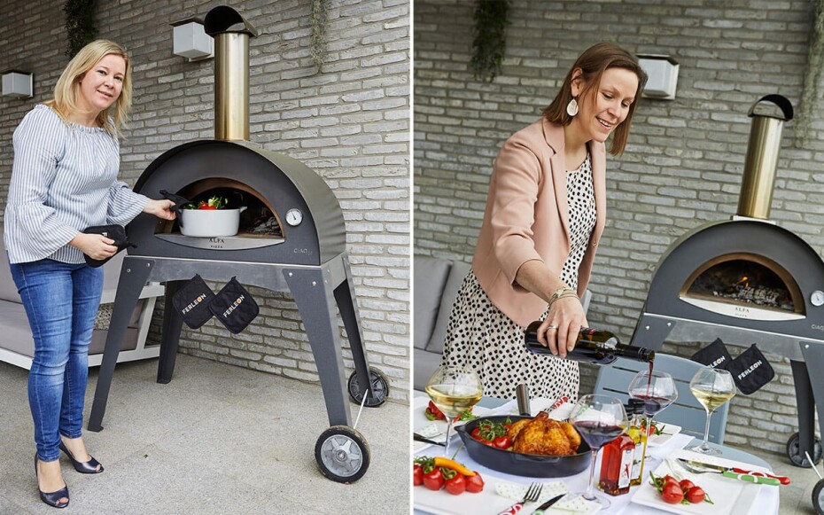 Podstava pro pec na pizzu CIAO, šedá, Alfa Forni - main (4)