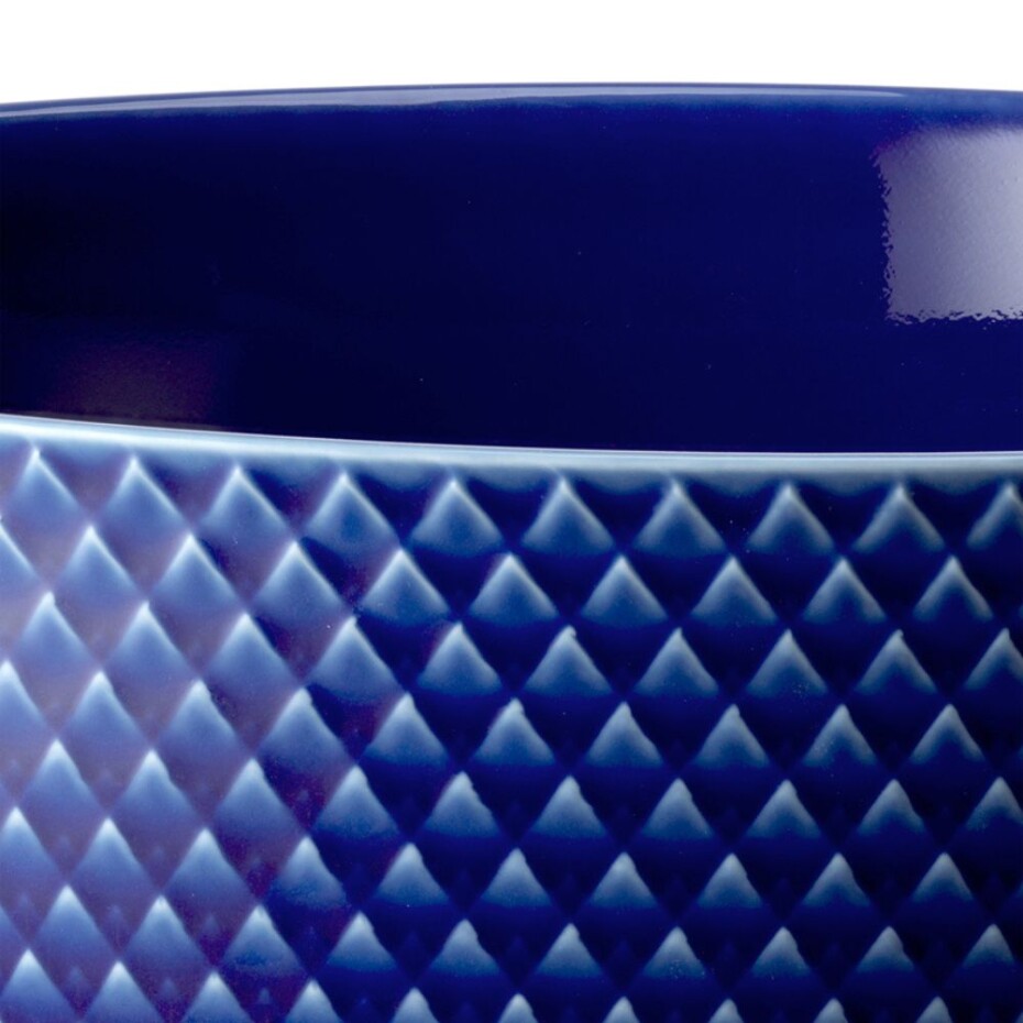 Servírovací mísa RHOMBE 22 cm, tmavě modrá, Lyngby - main (1)
