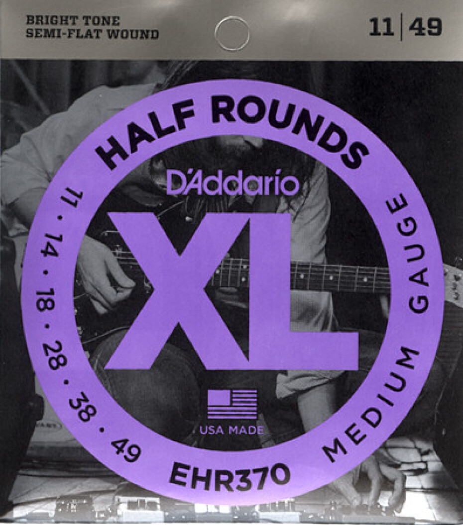 D'Addario EHR370 Half Rounds Super Medium - .011 - .049 - main (0)