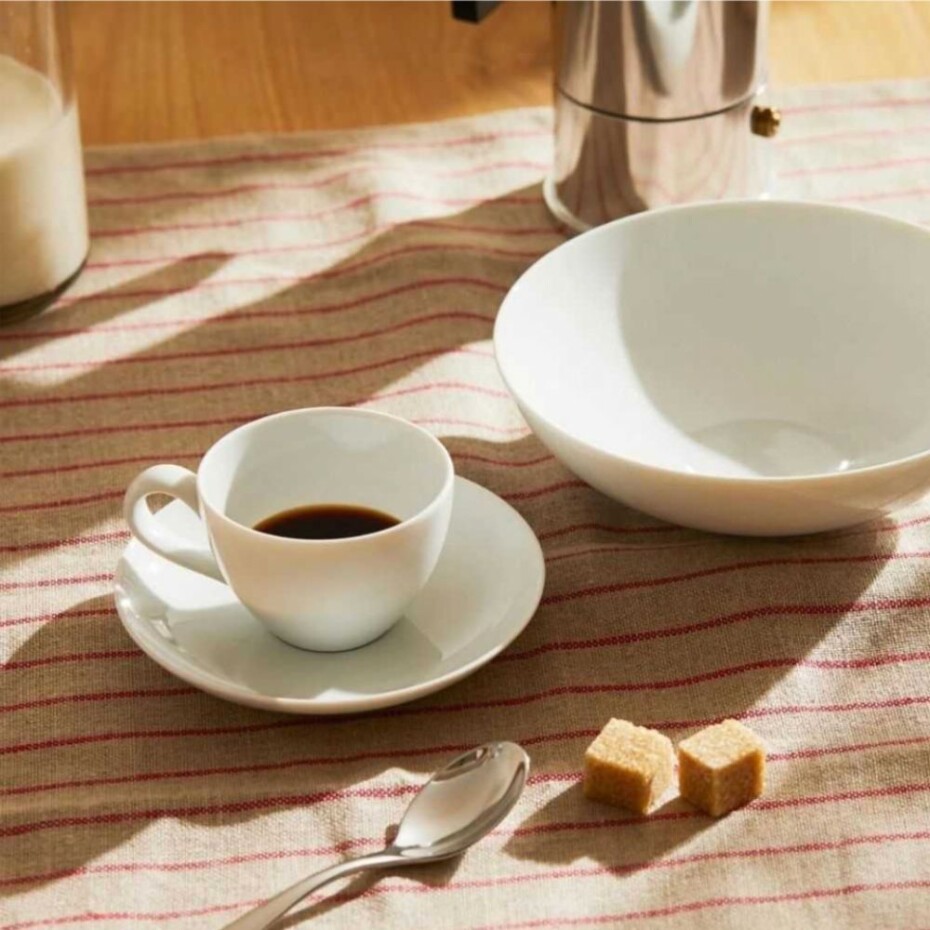 Podšálek MAMI 11 cm, pro šálek na kávu, bílá, Alessi - main (1)