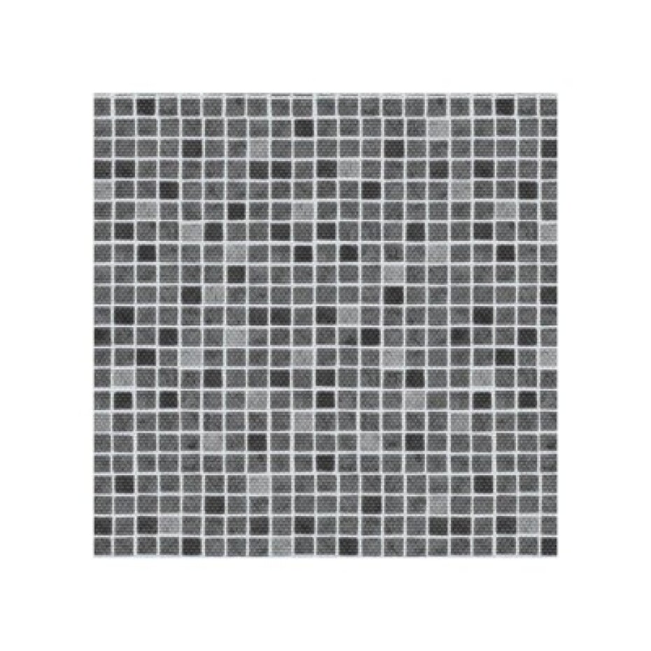 VágnerPool bazénová fólie AVfol Decor Protiskluz - Mozaika Šedá, 1,65m šíře, 1,5mm, metráž - main (0)