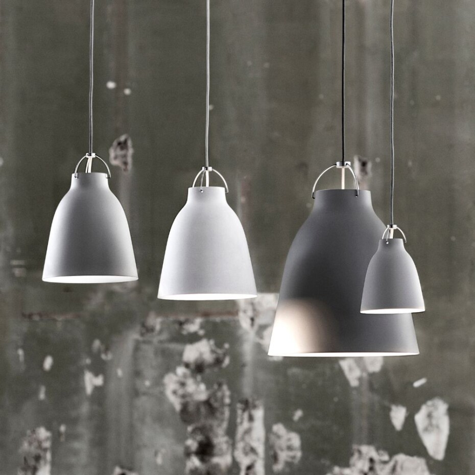 Závěsná lampa CARAVAGGIO 52 cm, bílá, Fritz Hansen - main (2)