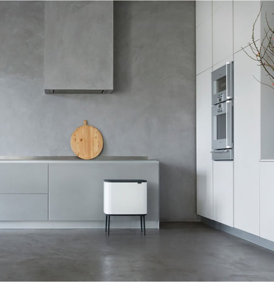 Dotykový odpadkový koš BO TOUCH BIN 3 x 11 l, bílá, Brabantia - main (14)