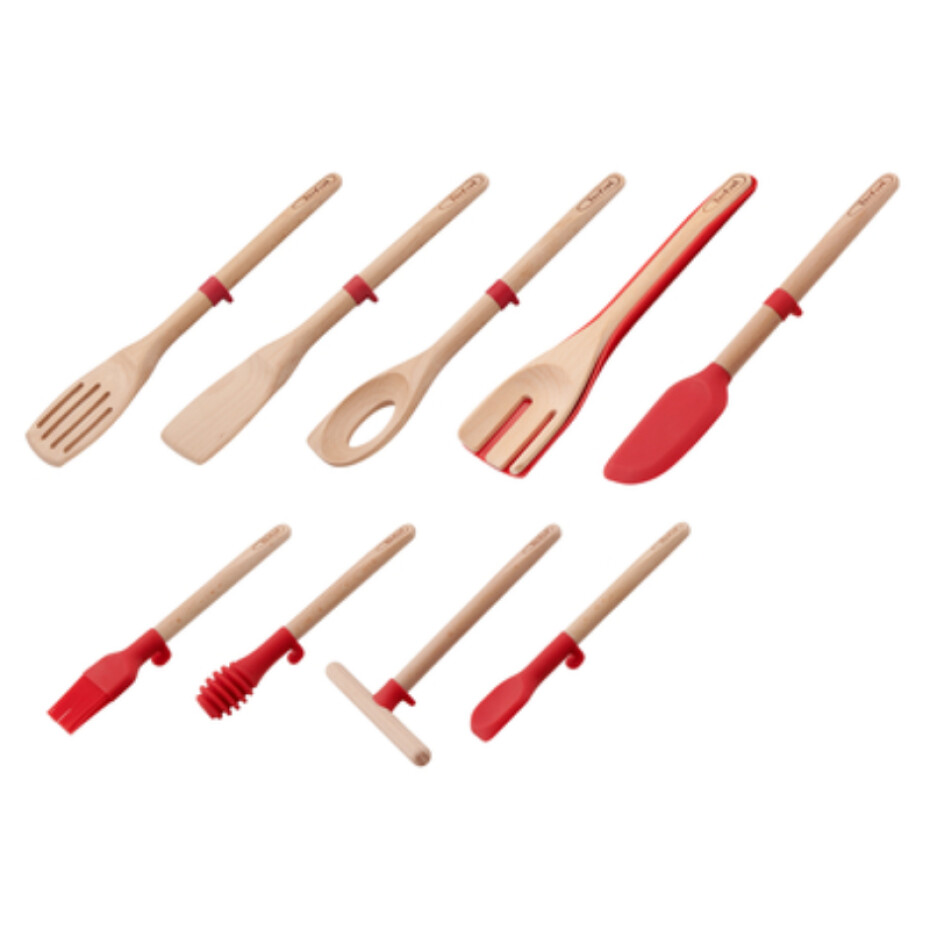 Kuchyňská lžíce  INGENIO WOOD K2300514 32 cm, dřevo, Tefal - main (5)
