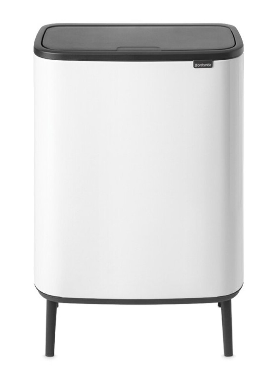 Dotykový odpadkový koš BO TOUCH BIN 2 x 30 l, bílá, Brabantia - main (2)