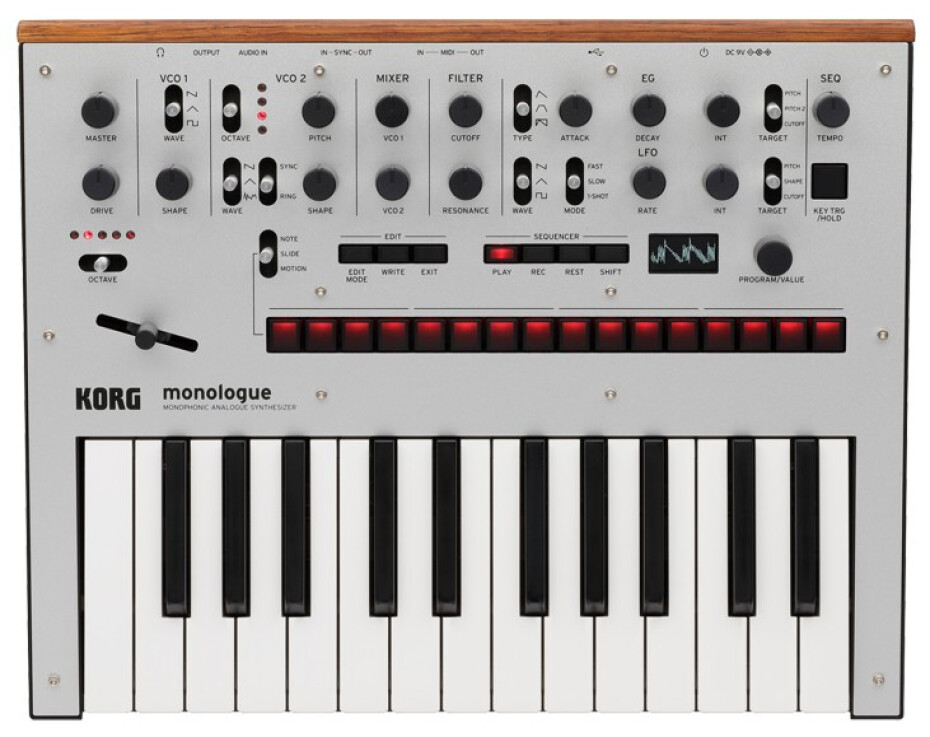 Korg Monologue Silver - main (0)