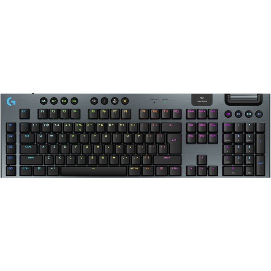 Logitech G915 X LIGHTSPEED Linear herní klávesnice US černá - main (0)