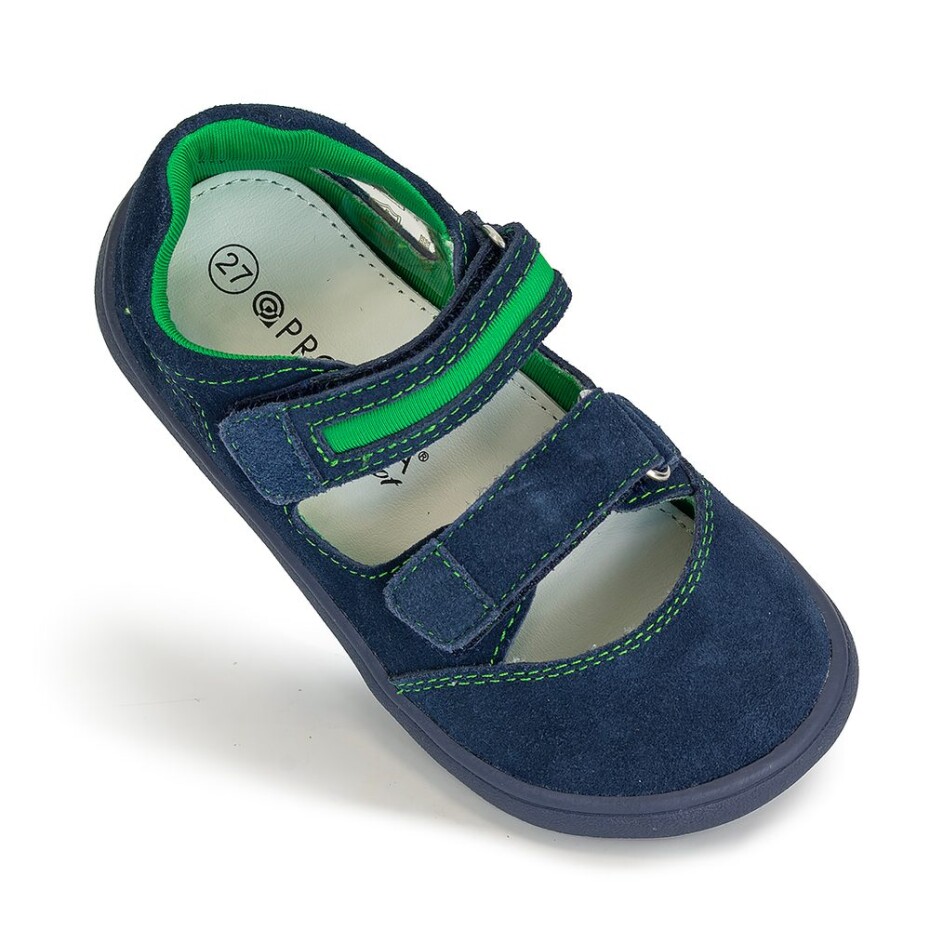 Chlapecké sandály Barefoot PADY NAVY, Protetika, modrá - 22 - main (8)
