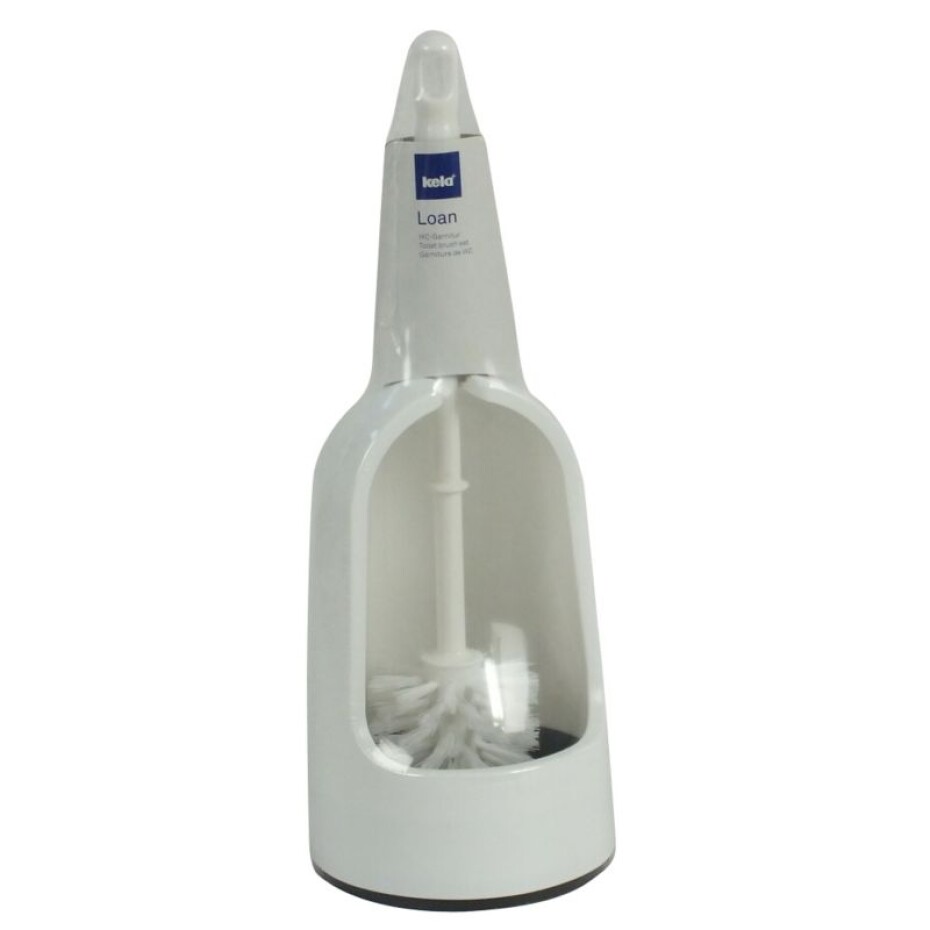 KELA WC sada LOAN kulatá plast, bílá KL-26011 - main (2)