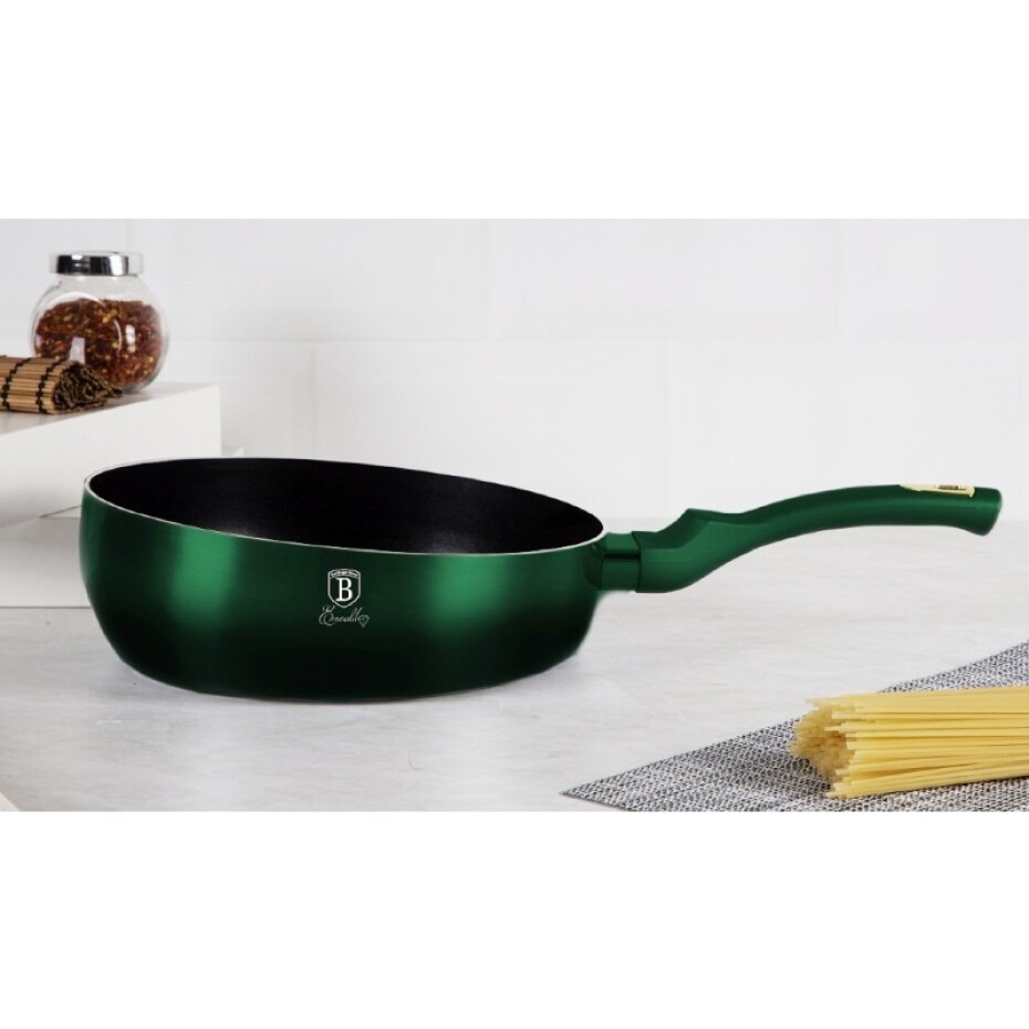 BERLINGERHAUS Pánev prohazovací s titanovým povrchem 26 cm Emerald Collection BH-6052 - main (4)