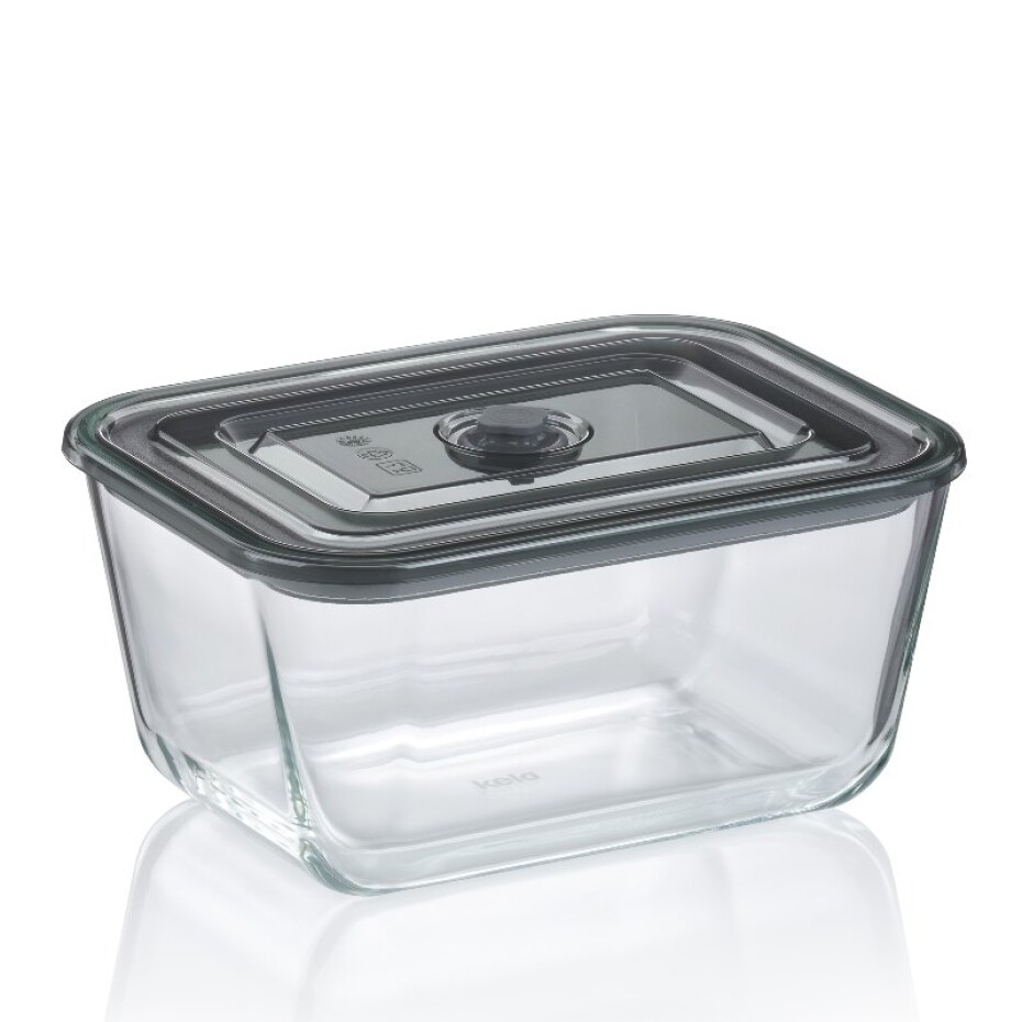 KELA Dóza na potraviny skladovací Aurelia sklo 24,0x18,0x11,0cm 2,5l
 KL-12646 - main (0)