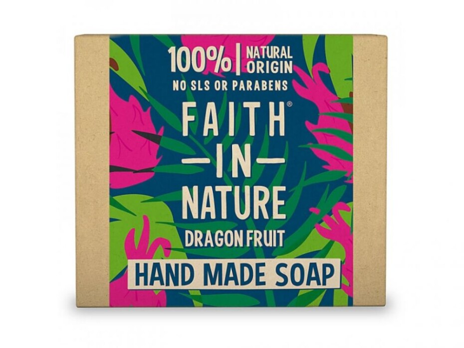 Faith in Nature Rostlinné tuhé mýdlo Dračí ovoce 100g - main (0)