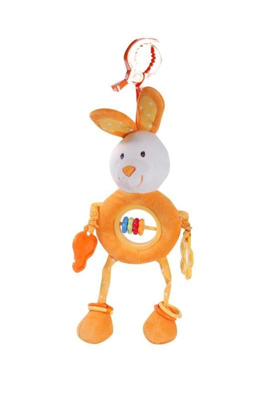 Baby hračka s tvary a klipem, Pidilidi, 5029, oranžová - main (0)