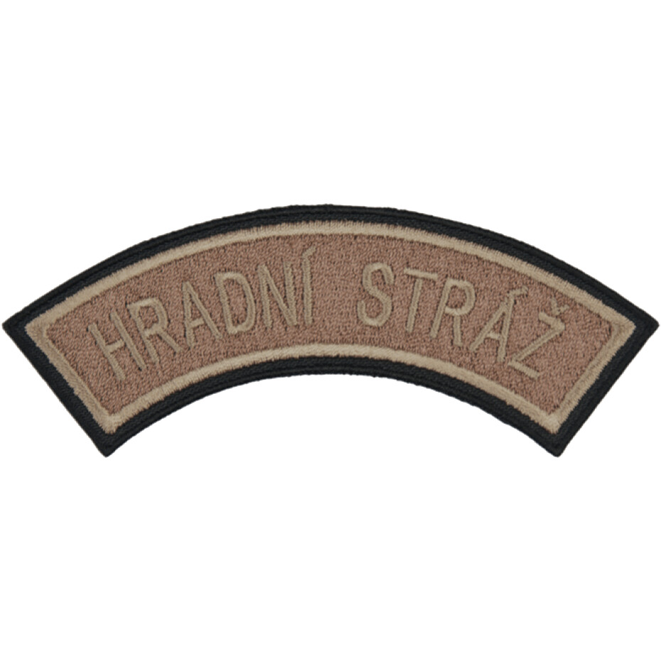 Nášivka: Hradní stráž - oblouček [bsz] hnědá - main (0)