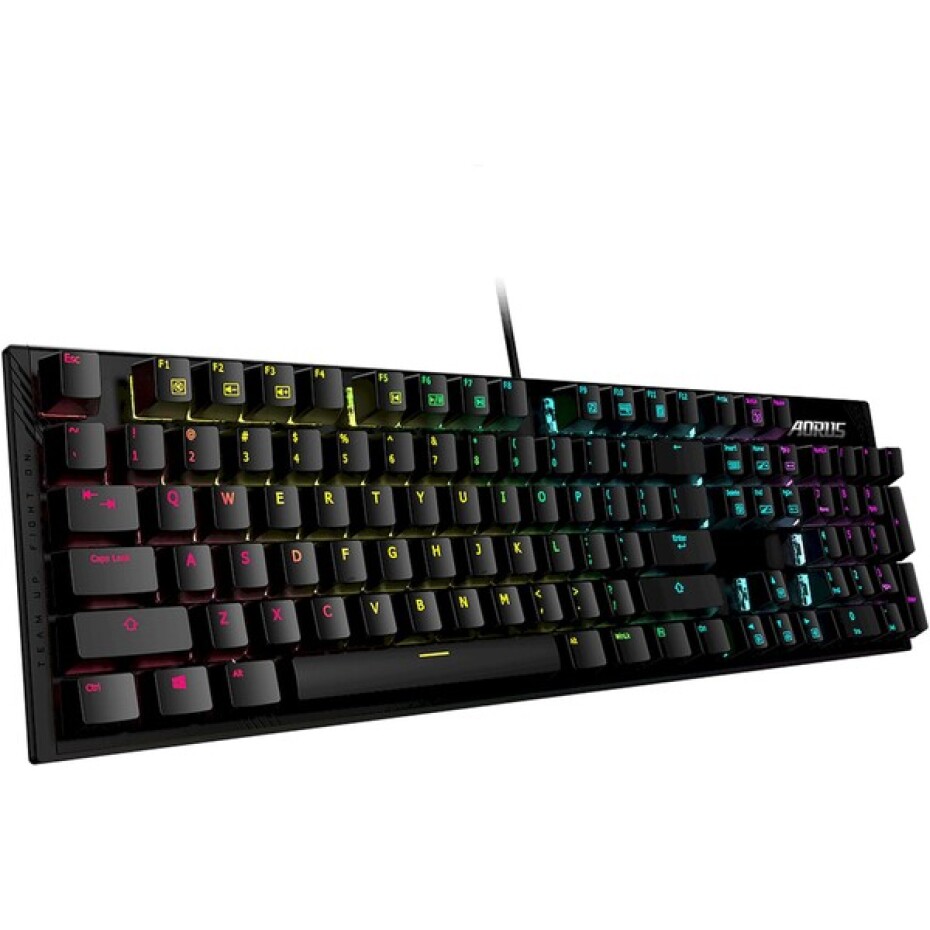 AORUS K1 herní mechanická klávesnice US černá - main (1)
