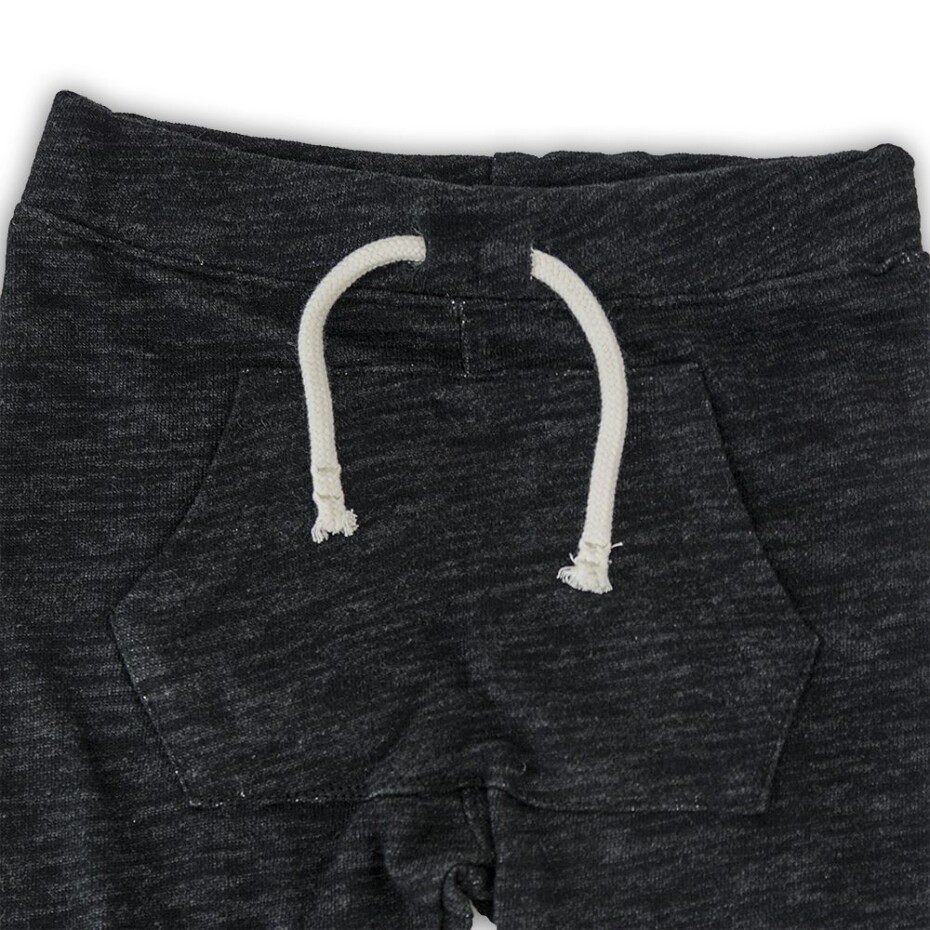 Tepláky chlapecké skinny, Minoti, KID 6, černá - 68/80 | 1rok - main (1)