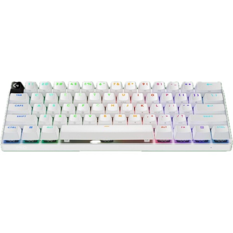 Logitech PRO X 60 LIGHTSPEED Tactile herní mechanická klávesnice (US) bílá - main (1)