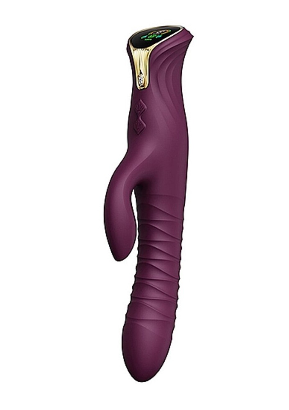 Zalo Mose Thrusting Rabbit Vibrator Purple - main (4)