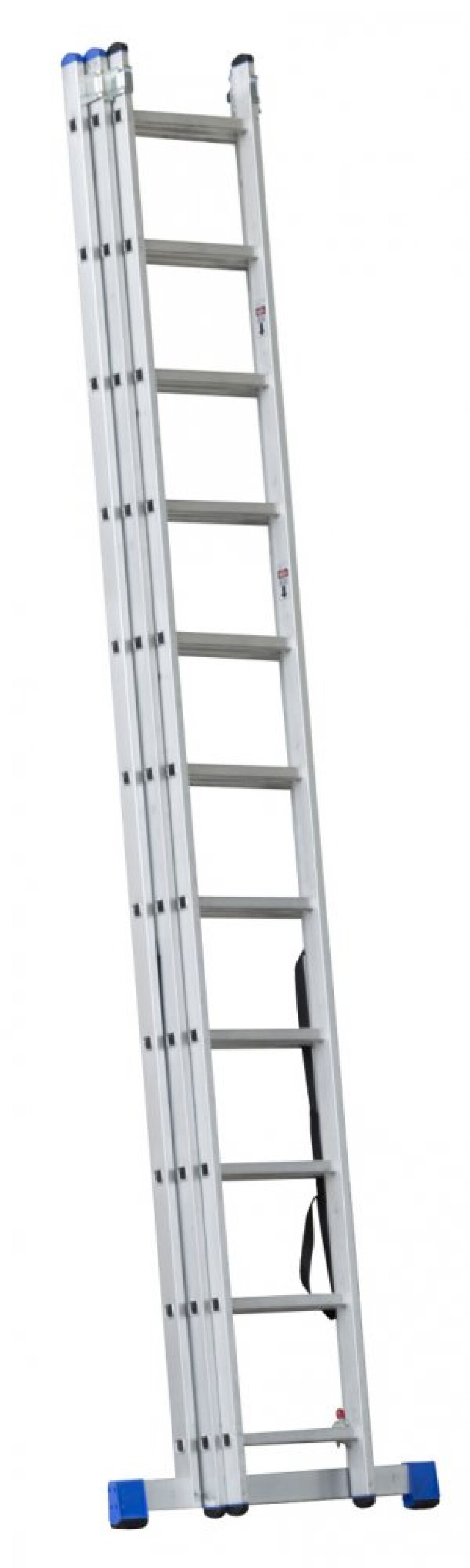 G21 Žebřík G21 třídílný 7,6m 3x11 příček G21-6390389 - main (2)