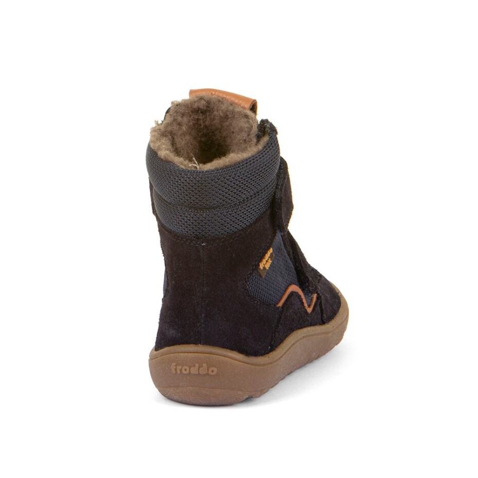 Chlapecké zimní barefoot boty TEX WINTER Dark Blue, Froddo, G3160233, tmavě modrá - 23 - main (1)