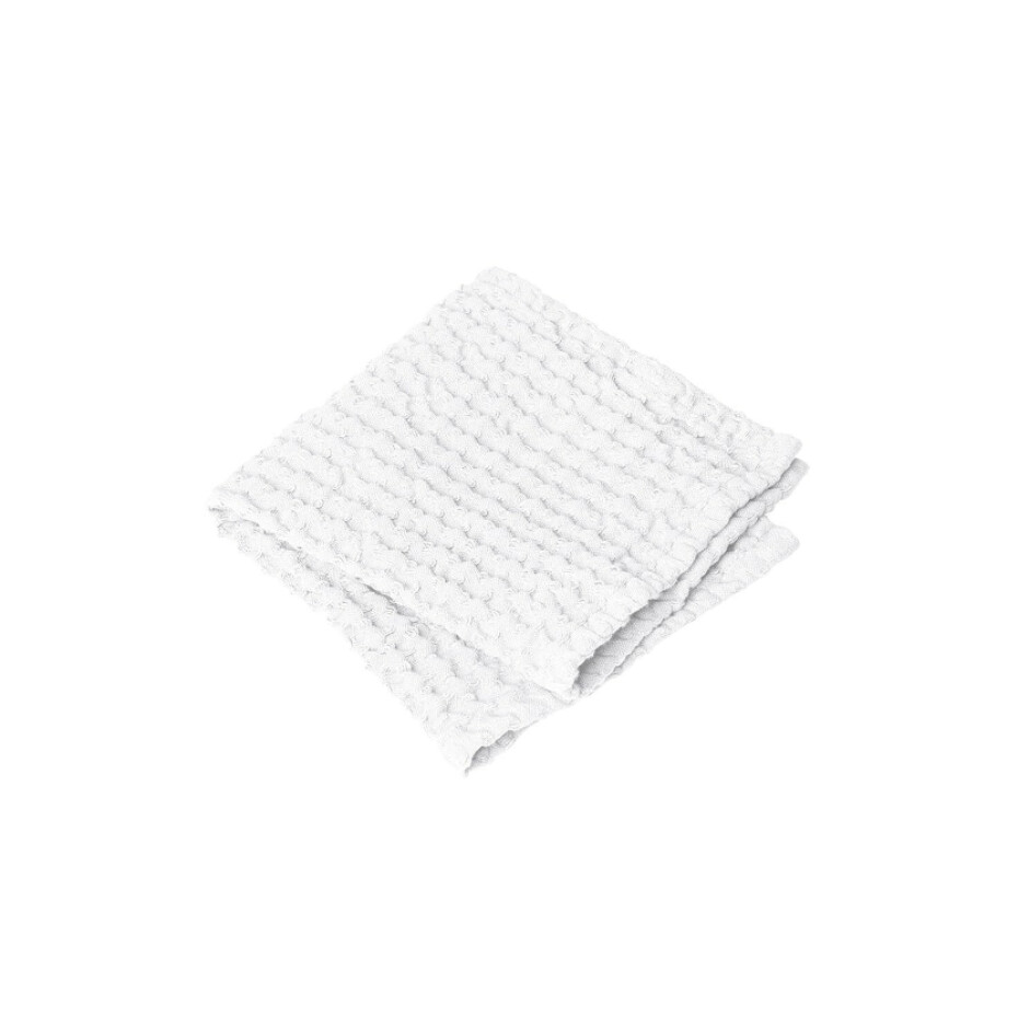 Sada ručníků CARO 30x30 cm, sada 2 ks, bílá, Blomus - main (0)