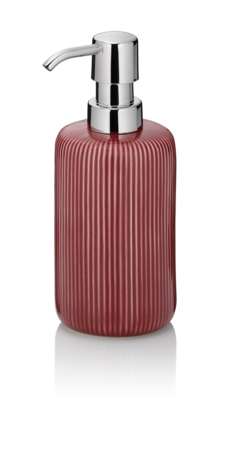 KELA Dávkovač mýdla Ava keramika červená 350 ml KL-24412 - main (0)