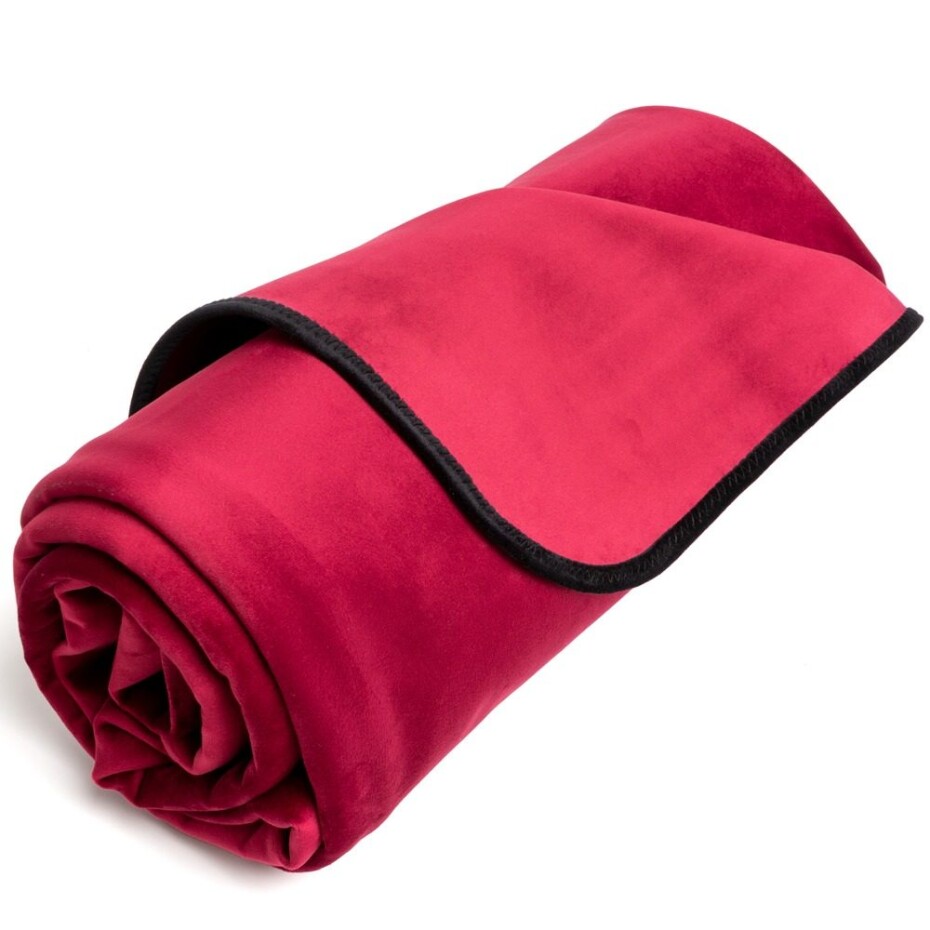 Nepromokavé prostěradlo Fascinator Throw Merlot vínové - main (0)