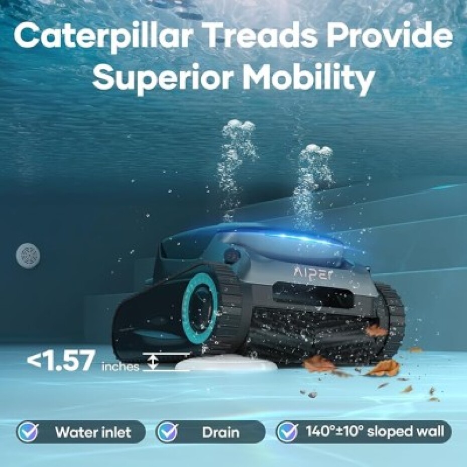 Aiper robotický bezdrátový bazénový vysavač Scuba N1 Pro - main (10)