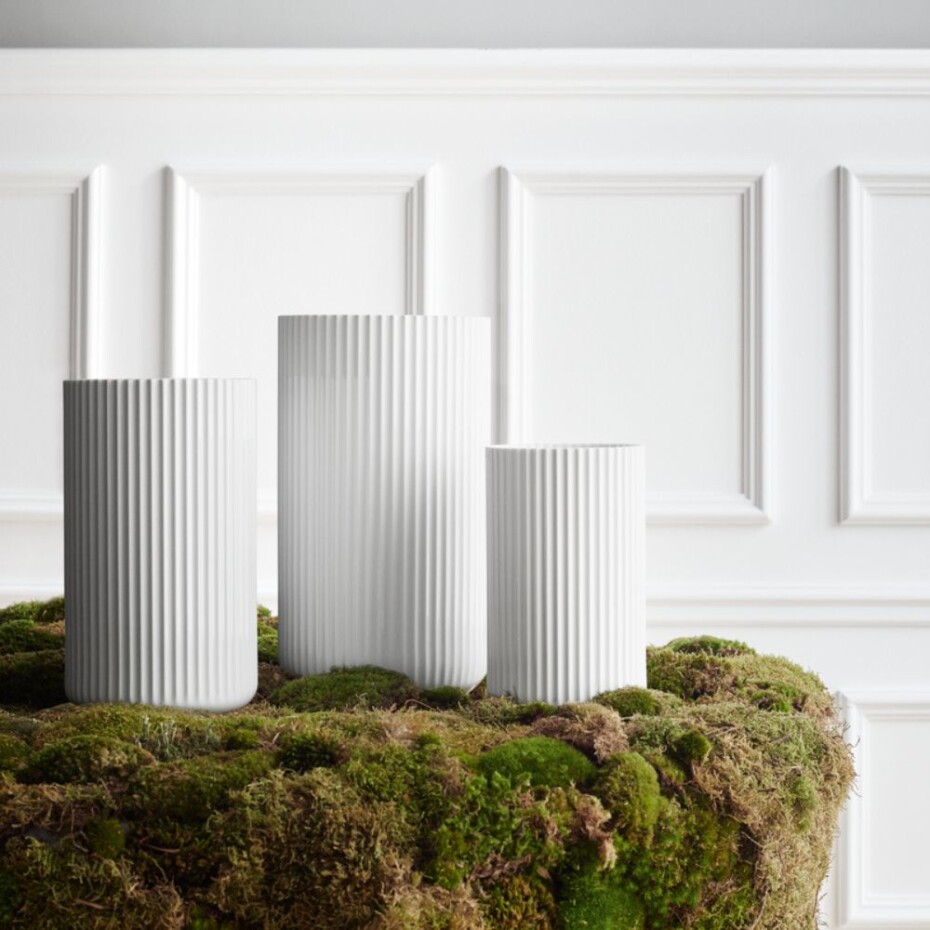 Váza 31 cm, porcelánově bílá, Lyngby - main (9)