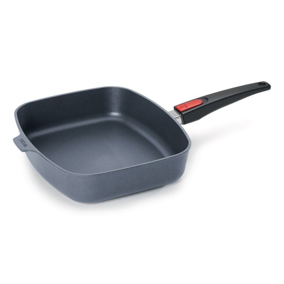 Pánev TITANIUM NOWO 26 x 26 cm, na indukci, s odnímatelnou rukojetí, titan, WOLL - main (0)
