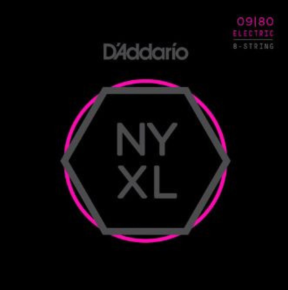 D'Addario NYXL 8-String Super Light 09-80 - main (0)