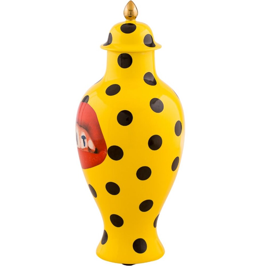 Váza TOILETPAPER SHIT 46,5 cm, oranžová, Seletti - main (4)