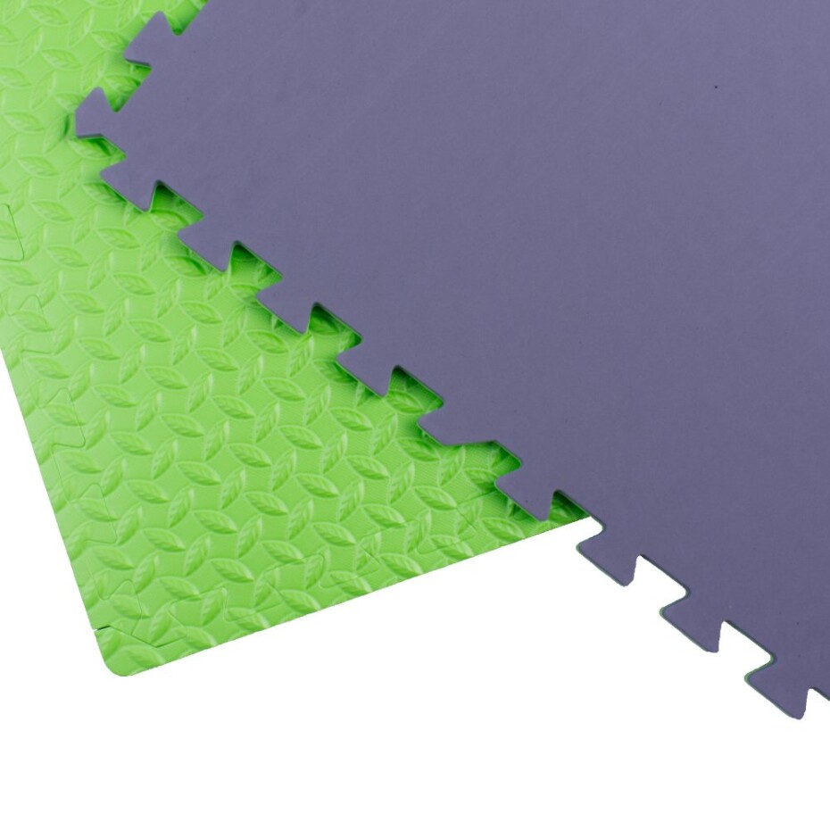 Puzzle podložka Sportago Easy-Lock 60x60x1,2 cm, 4 ks, zelená - main (1)