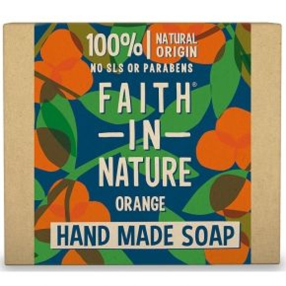 Faith in Nature Tuhé mýdlo Pomeranč 100g - main (0)