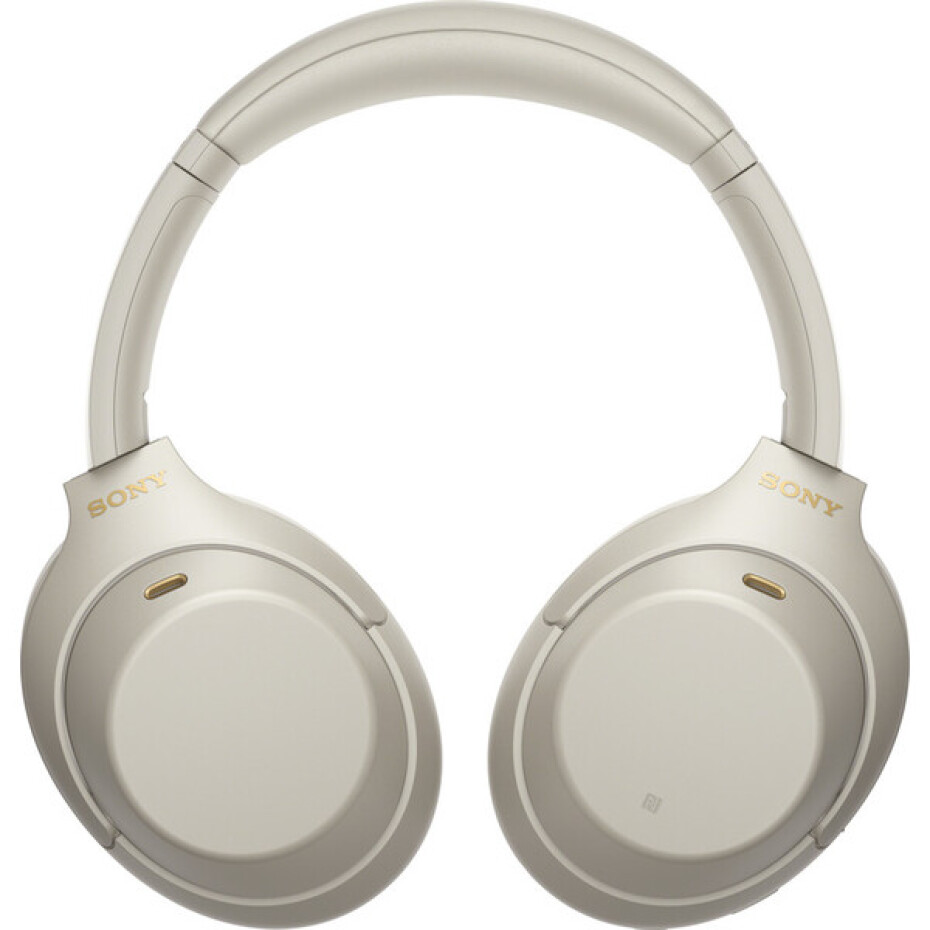 Sony WH-1000XM4 bezdrátová sluchátka stříbrná - main (2)