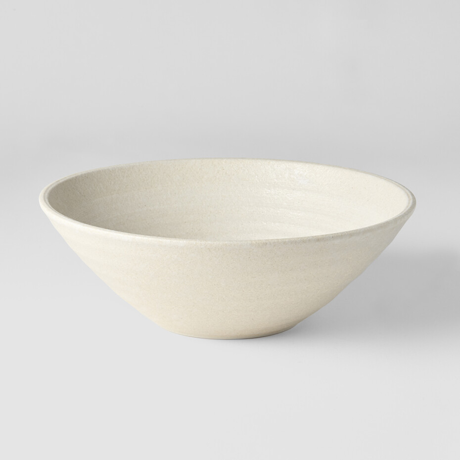 Jídelní miska RECYCLED WHITE SAND 25 cm, MIJ - main (2)
