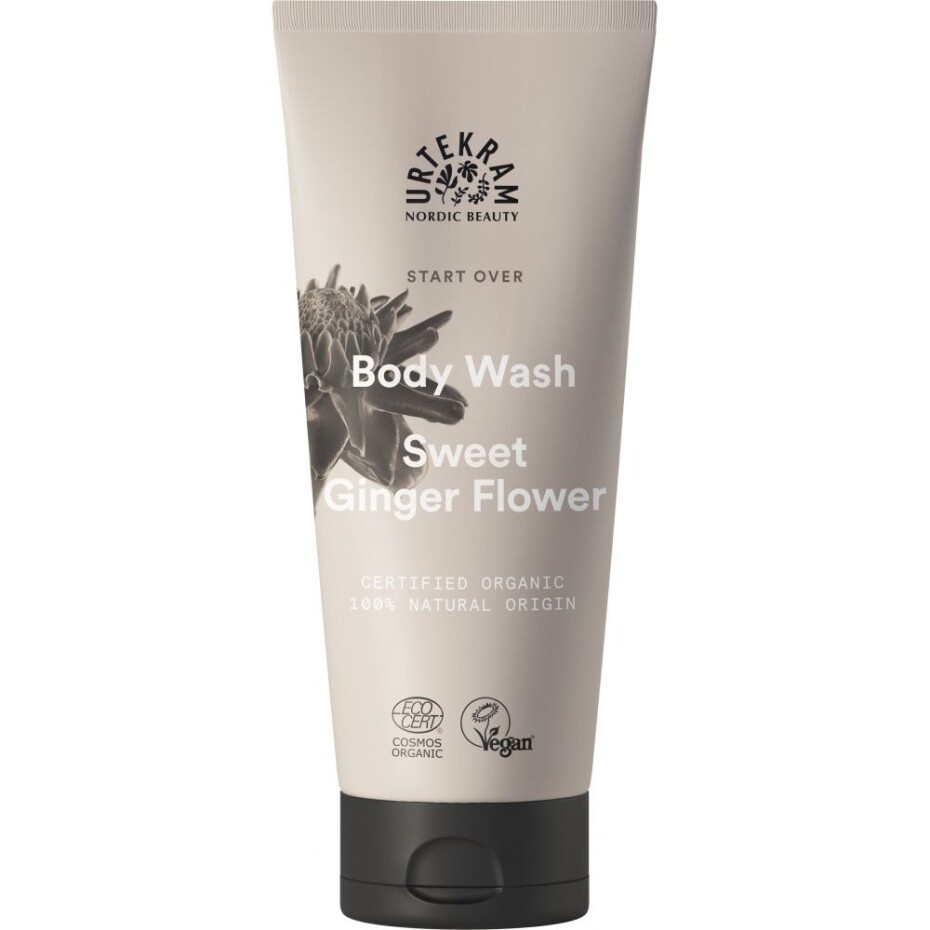 Urtekram Sprchový gel Jemný zázvor 200 ml BIO - main (0)