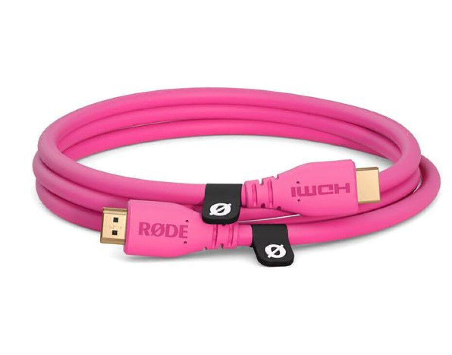Rode HDMI CABLE 1.5m - Pink - main (0)