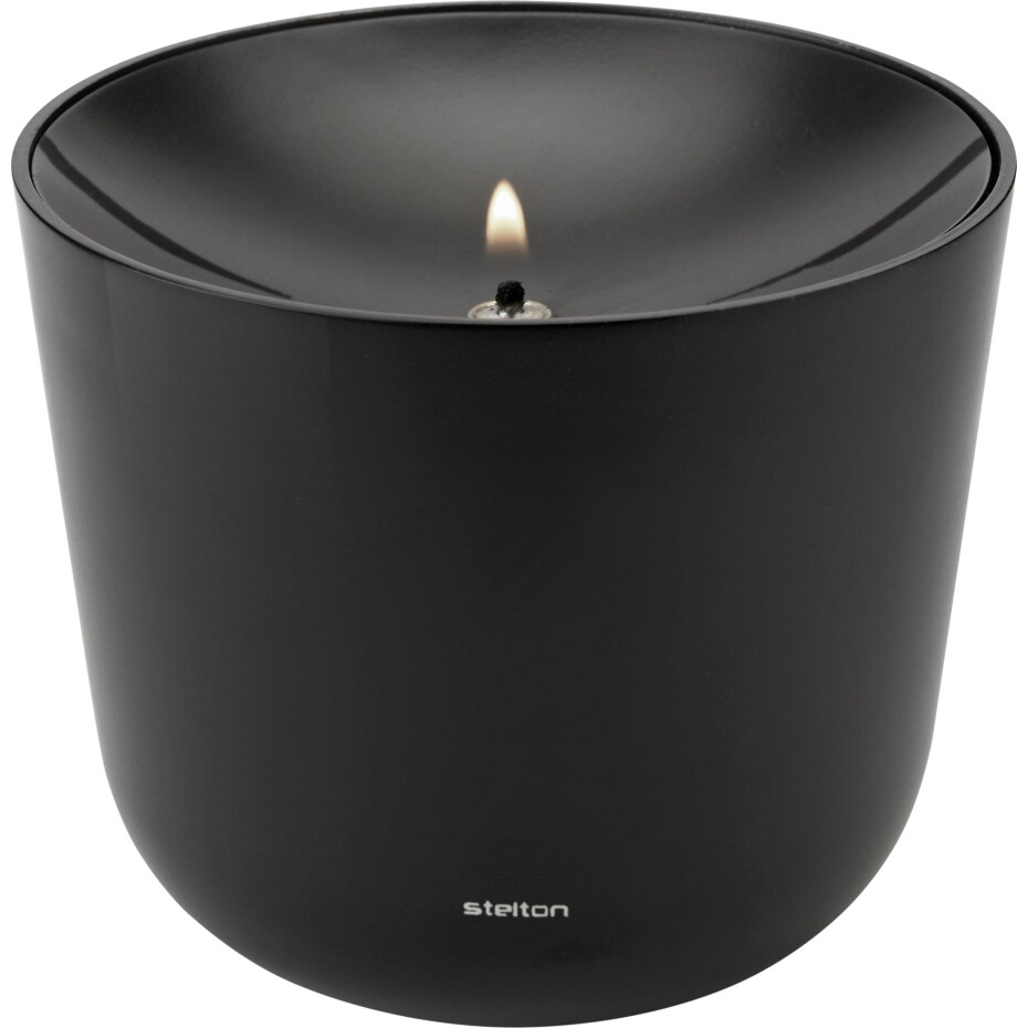 Olejová lampa SOLIS 11 cm, černá, hliník, Stelton - main (0)