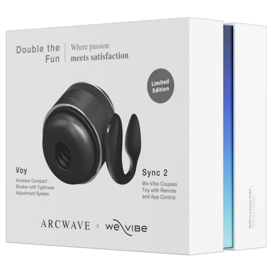 Arcwave Double the Fun Set Voy + We-Vibe Sync 2 Black - main (10)
